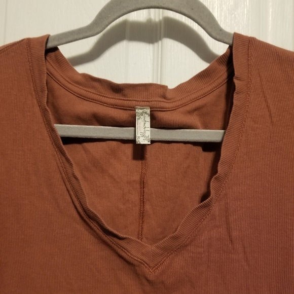 Free People Intimately Orange Crop Top Small - Picture 5 of 6